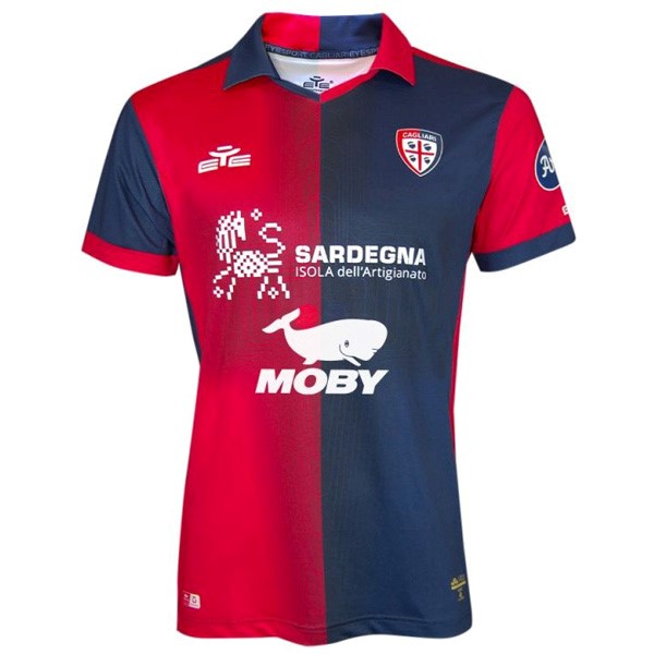 Tailandia Camiseta Cagliari Calcio 1ª 2023 2024